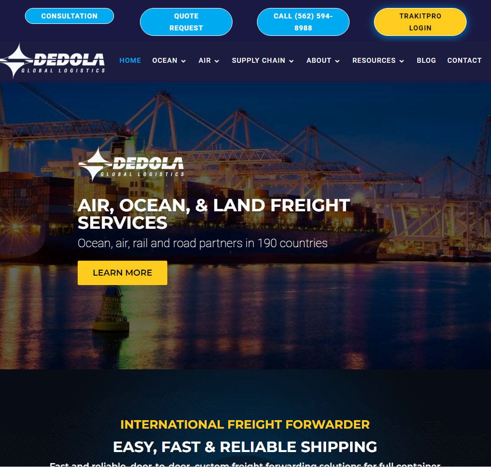 Dedola Global Logistics